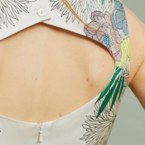 Corey Lynn Calter Anthropologie Bloome Floral Jumpsuit size 0 - Picture 3 of 7